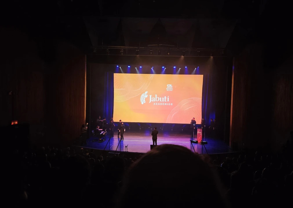 Abertura da cerimônia do Prêmio Jabuti Acadêmico 2025